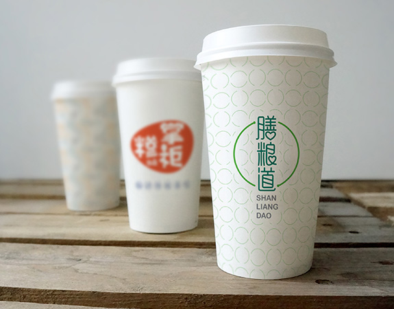 膳糧道高端餐飲品牌紙杯設(shè)計(jì) 高端餐飲品牌紙杯設(shè)計(jì)