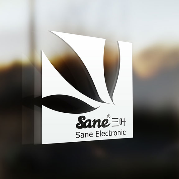 三葉電子logo設計